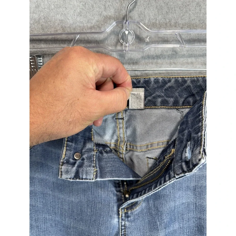 Chicos Platinum Denim Jeans Womens Chicos Sz‎ 1 (US 8) Short Blue Ultimate Fit